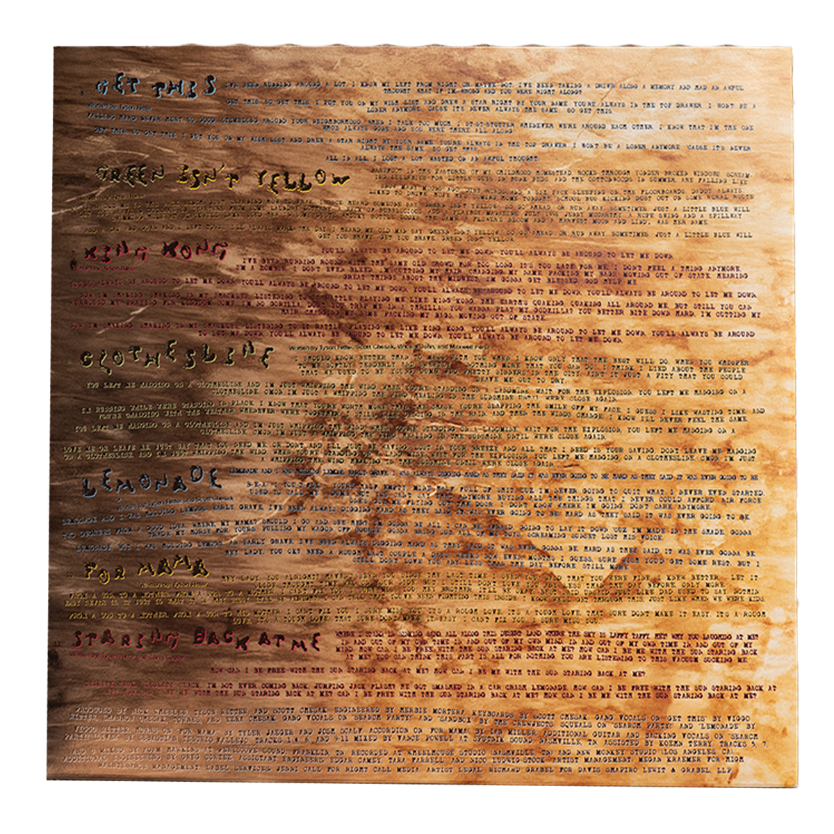 Sandbox - Side B Vinyl